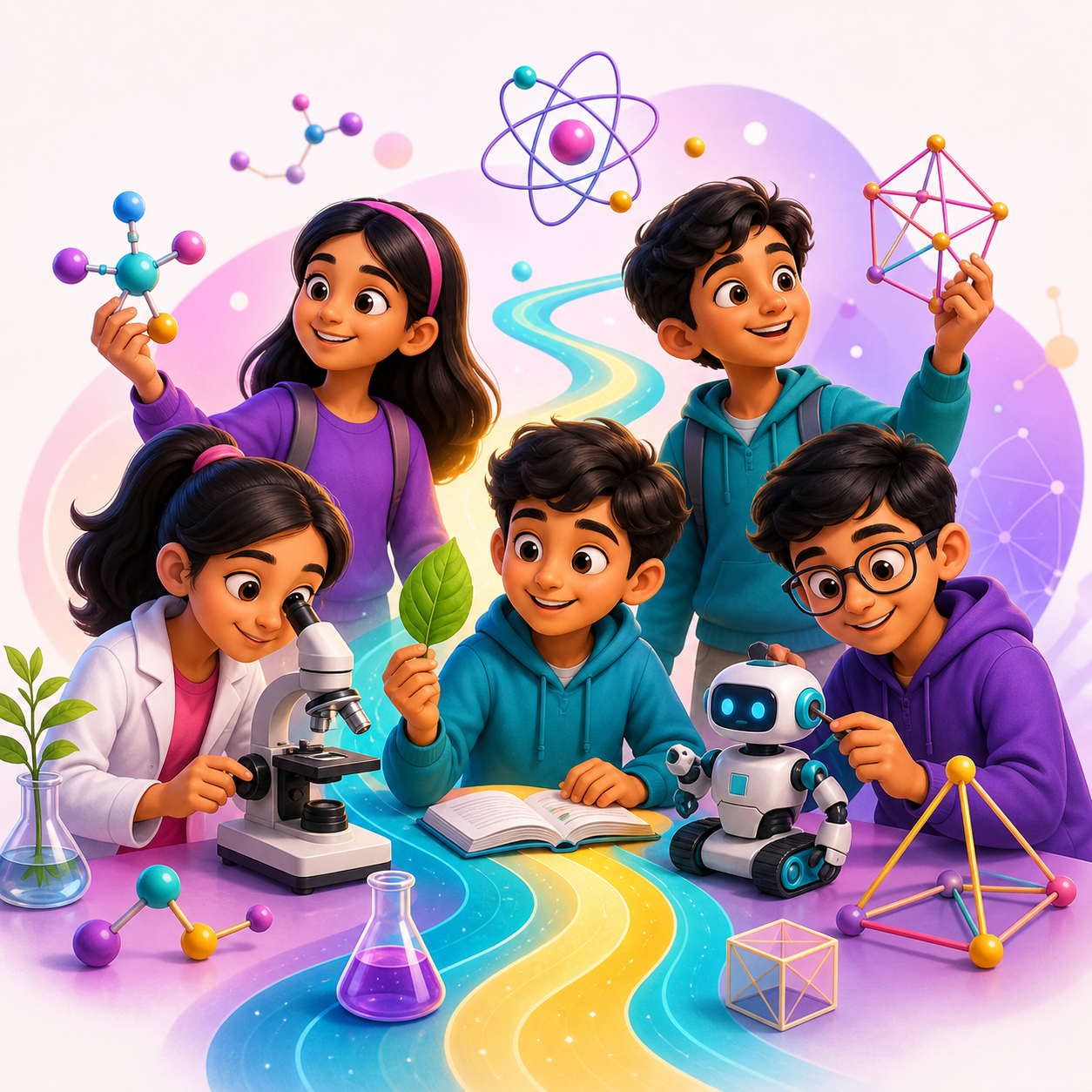 NEET and JEE Foundation course illustration